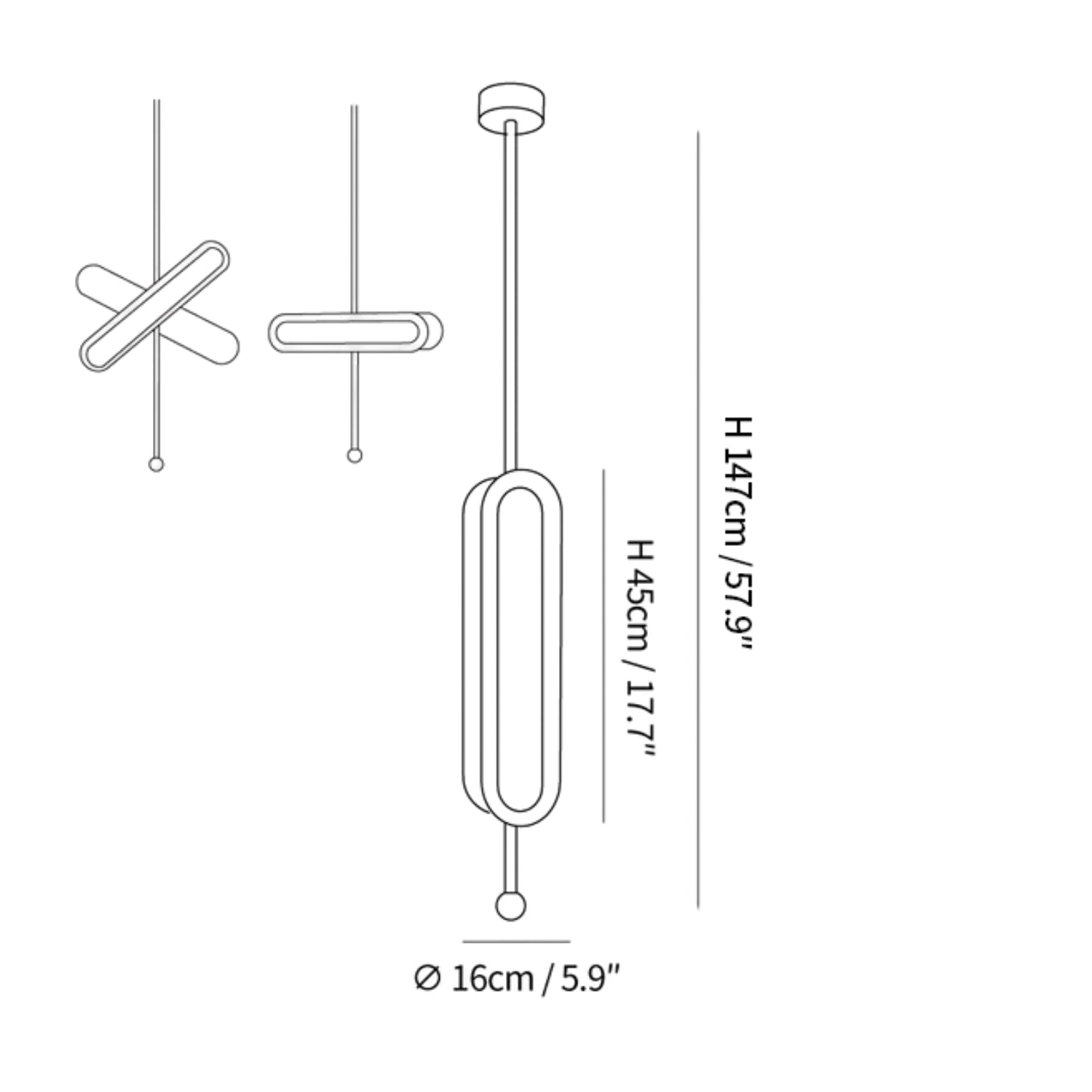 Cupese Hanglamp