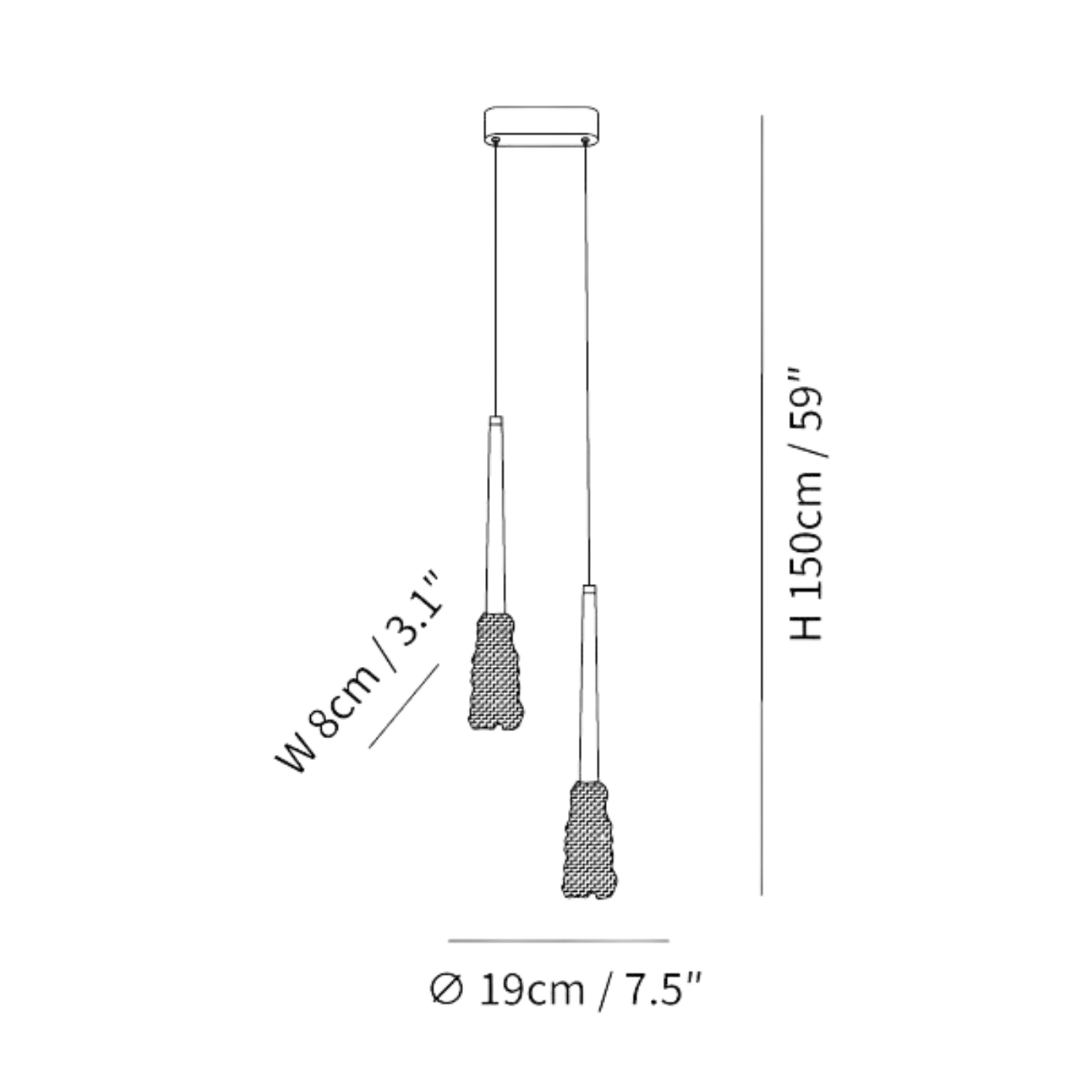 Moazy Hanglamp