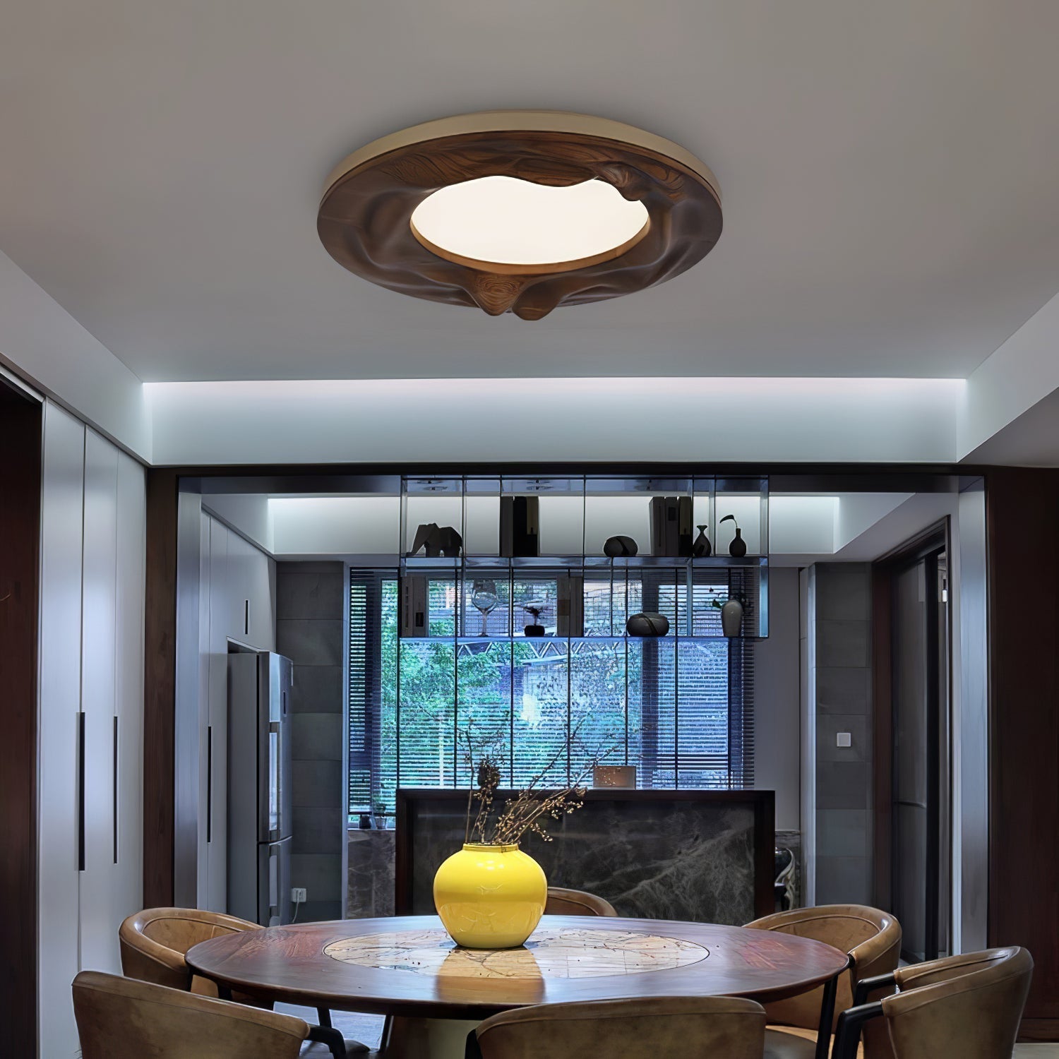 Craete Houten Plafondlamp