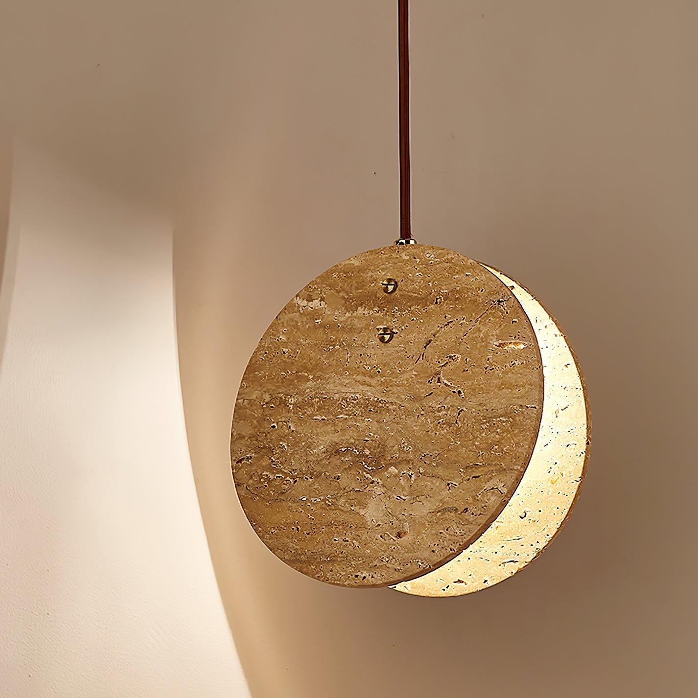Melosi Natuursteen Hanglamp