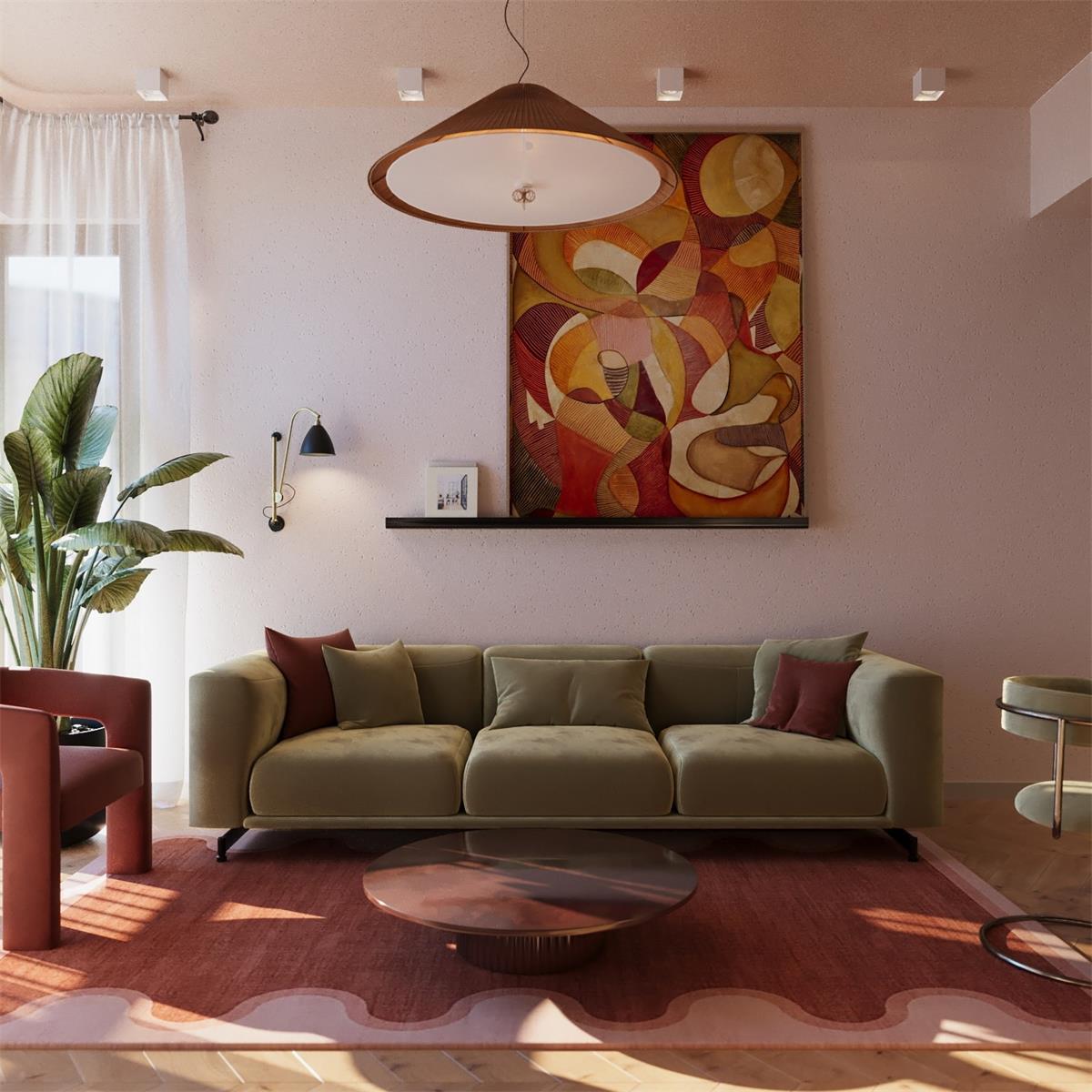Smolez Japandi Stijl Hanglamp