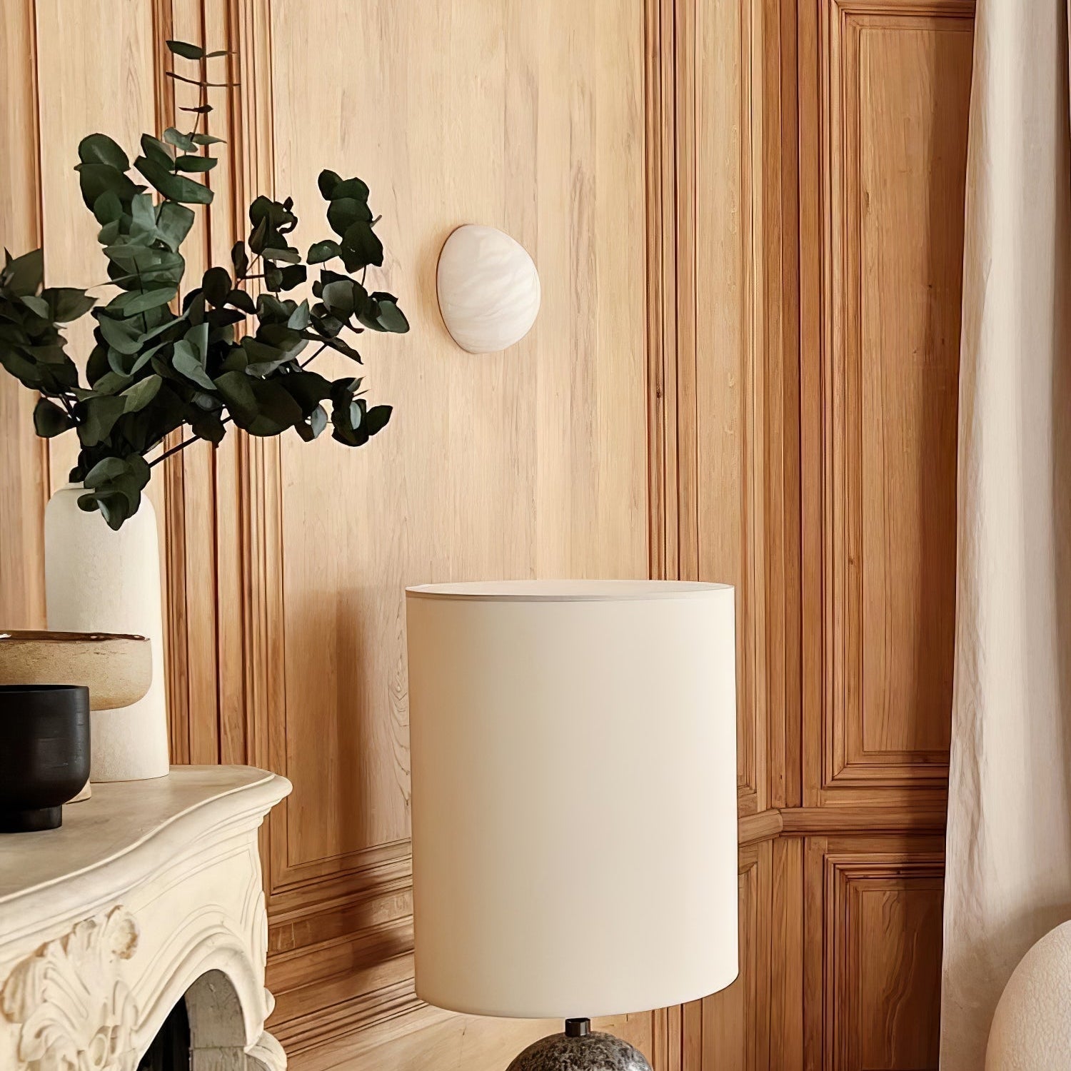 Clobe Albasten Wandlamp