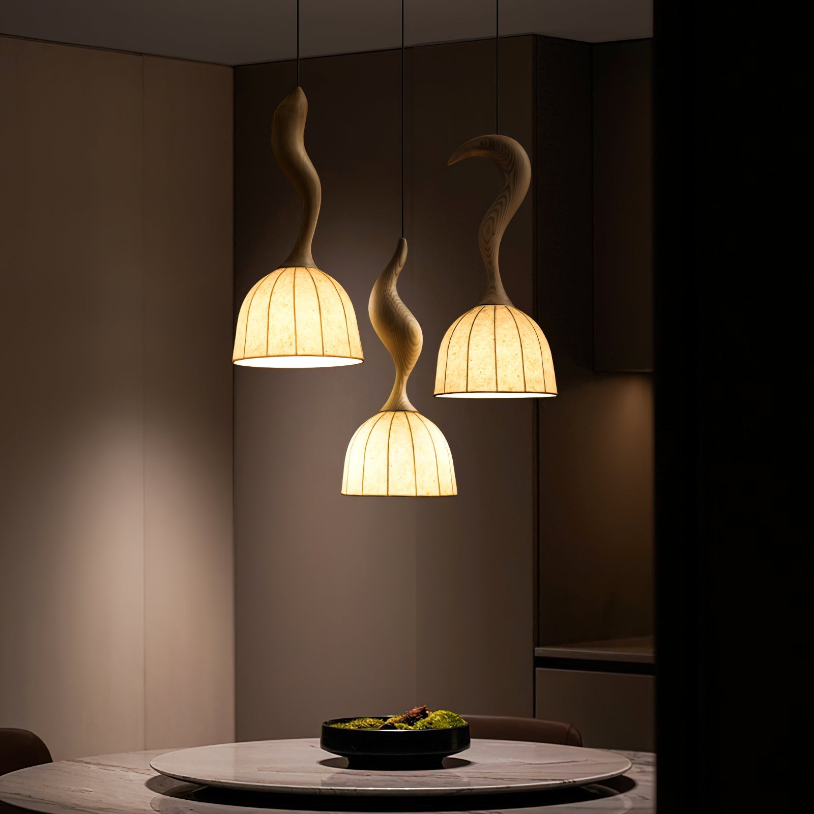 Selinto Houten Hanglamp