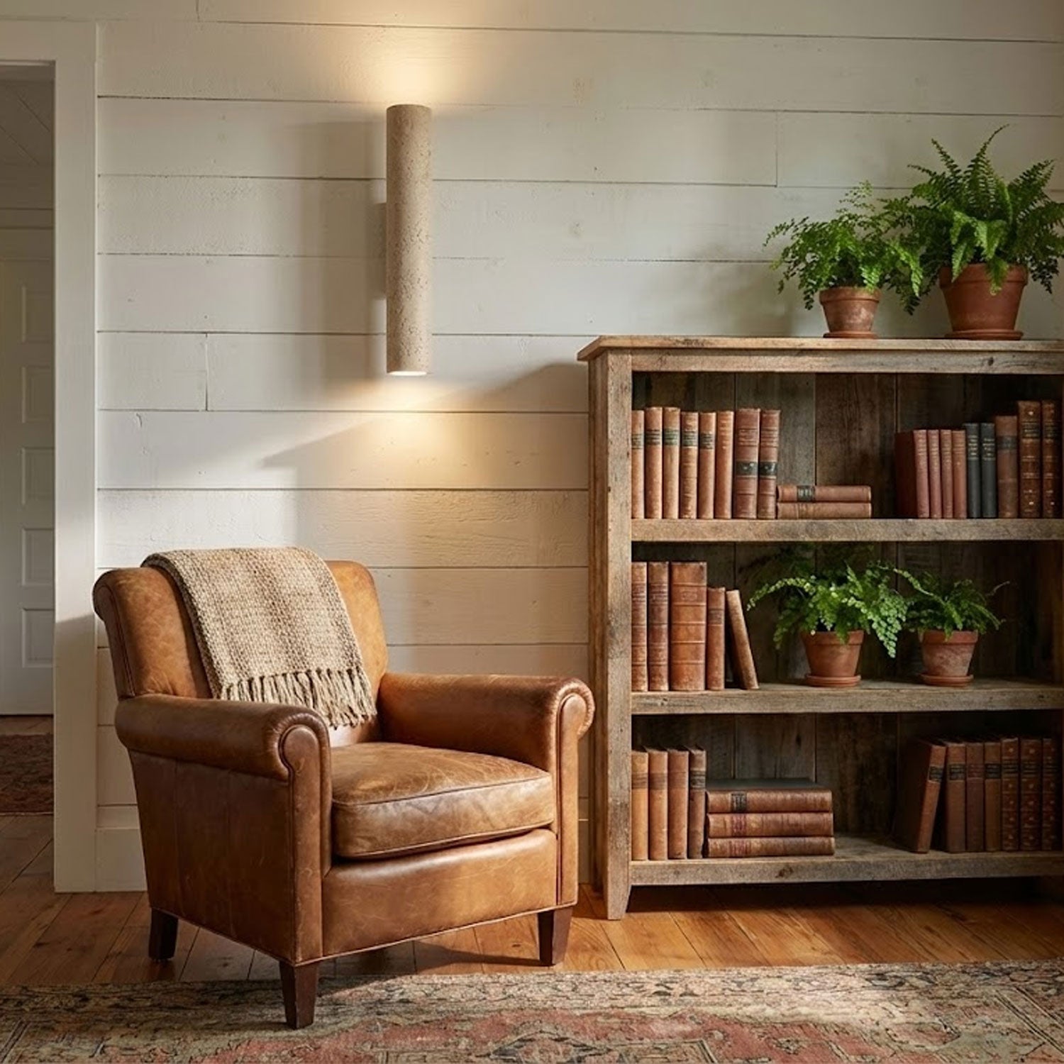 Someysa Travertijnen Wandlamp