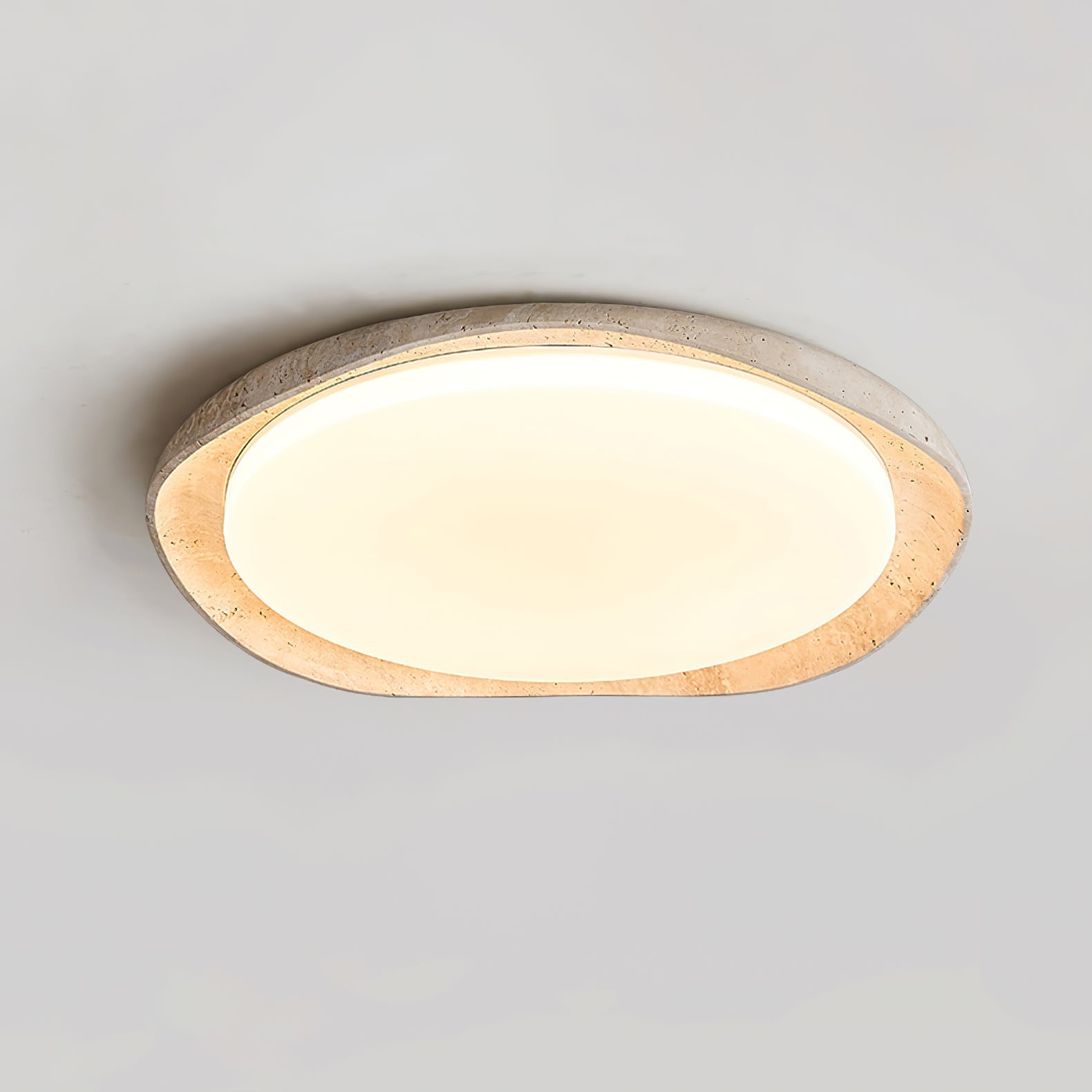 Seiyzan Natuursteen Plafondlamp