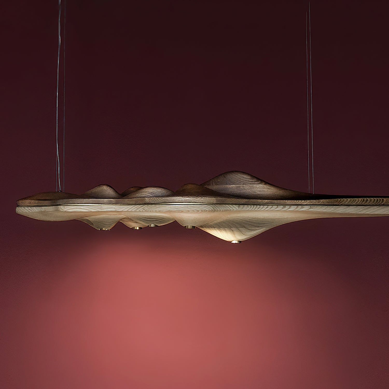 Merocone Houten Hanglamp