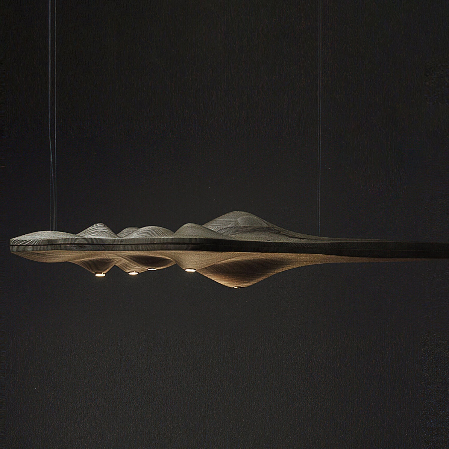 Merocone Houten Hanglamp