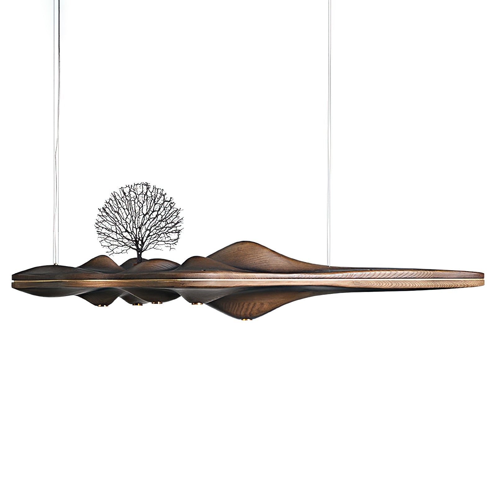 Merocone Houten Hanglamp