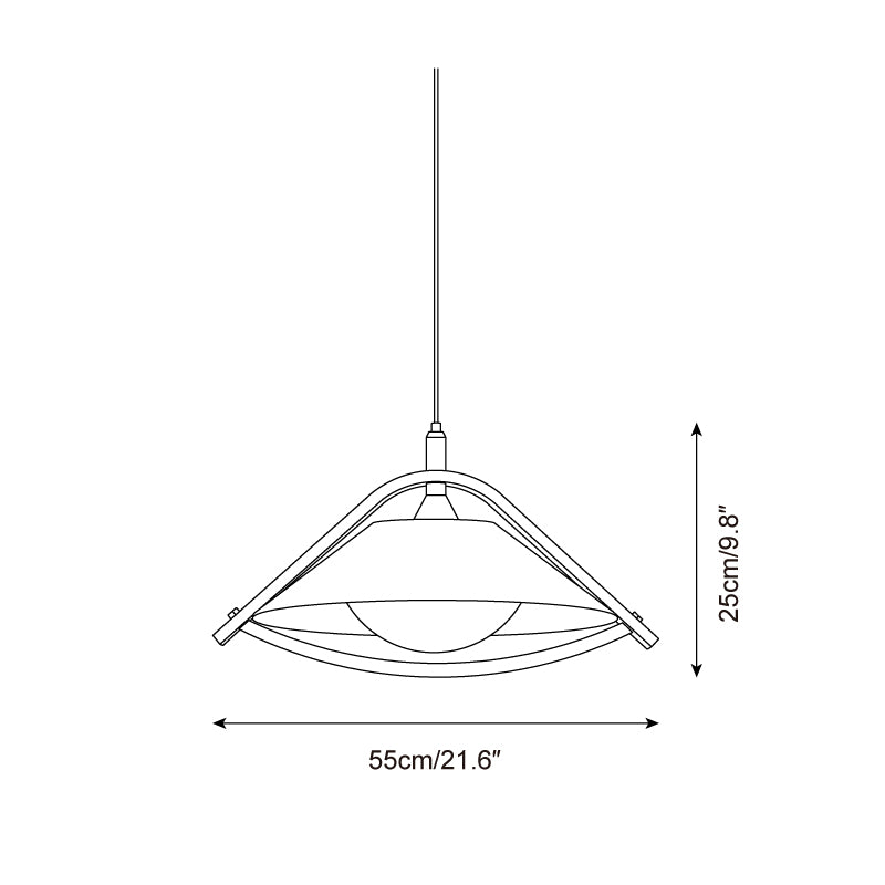 Seronoma Japandi Stijl Hanglamp
