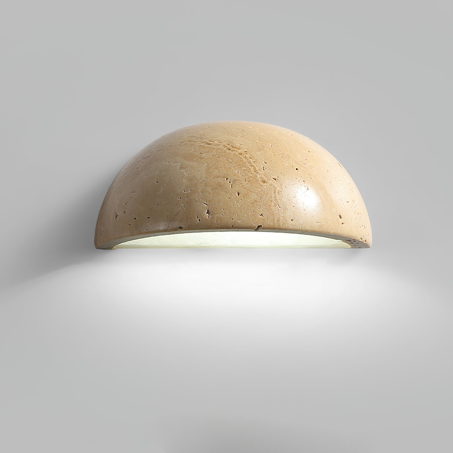 Devom Travertijnen Wandlamp