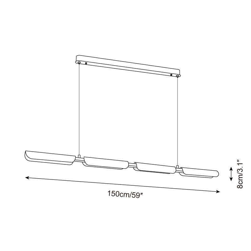 Setaza Japandi Stijl Hanglamp
