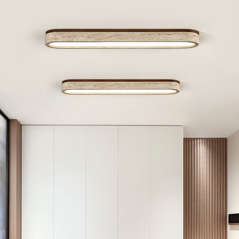 Sotale Travertijnen Planfondlamp