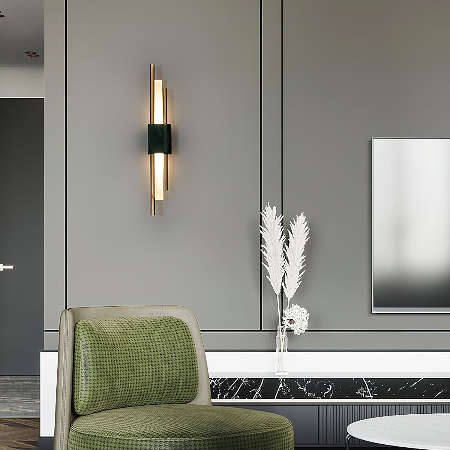 Tenano Marmeren Wandlamp