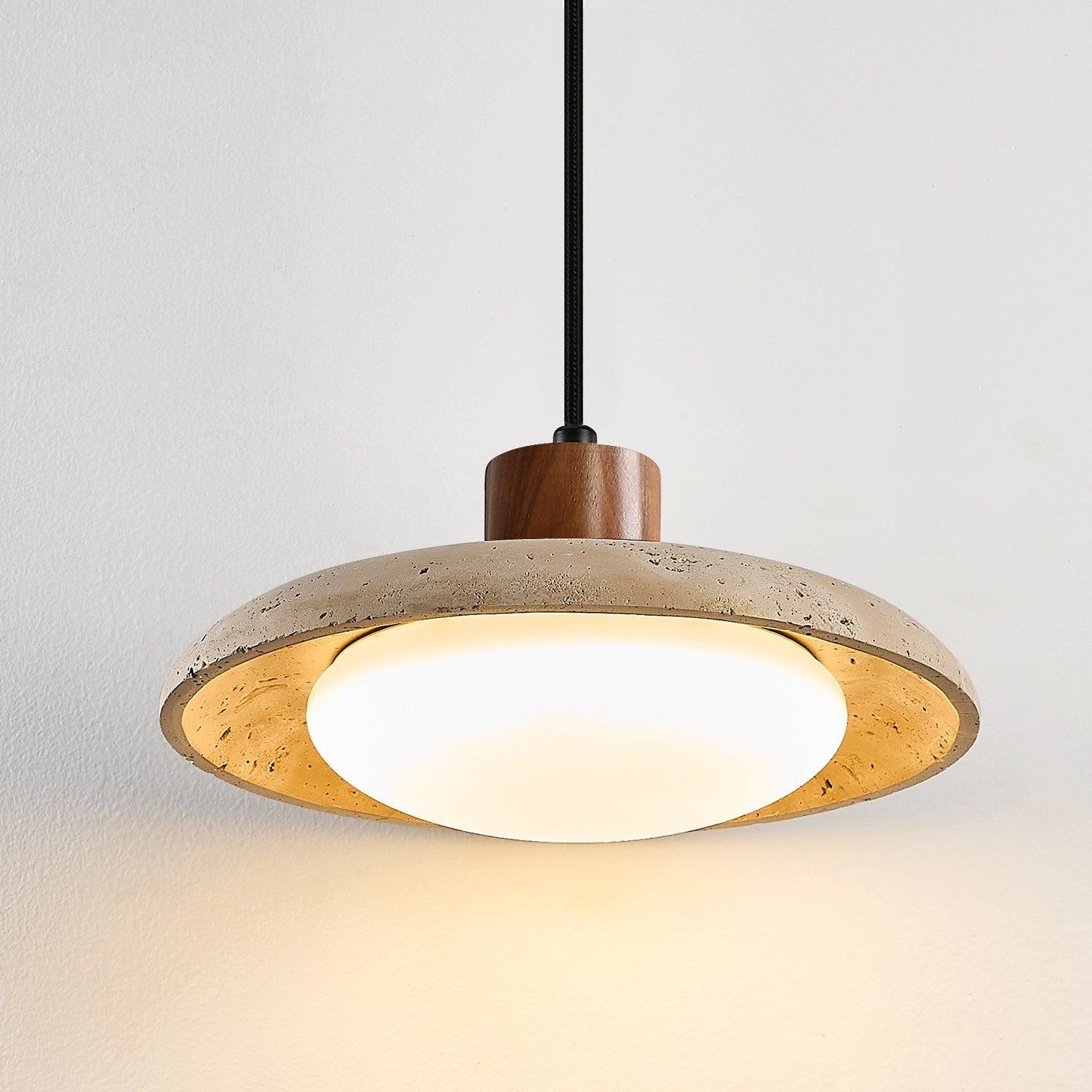 Latova Travertijnen Hanglamp