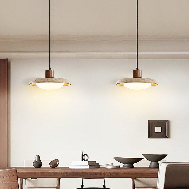 Latova Travertijnen Hanglamp