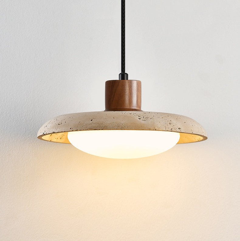Latova Travertijnen Hanglamp