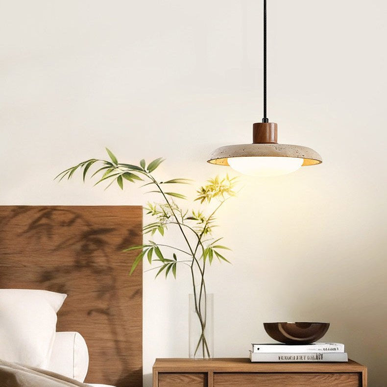 Latova Travertijnen Hanglamp
