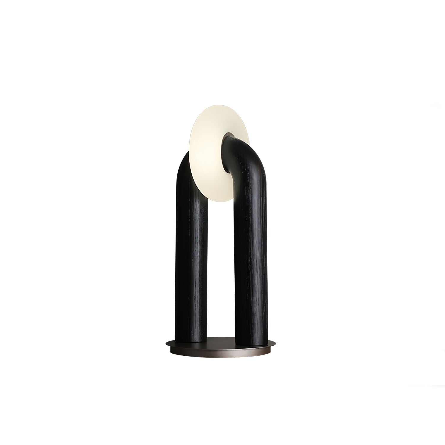 Disc Houten Tafellamp