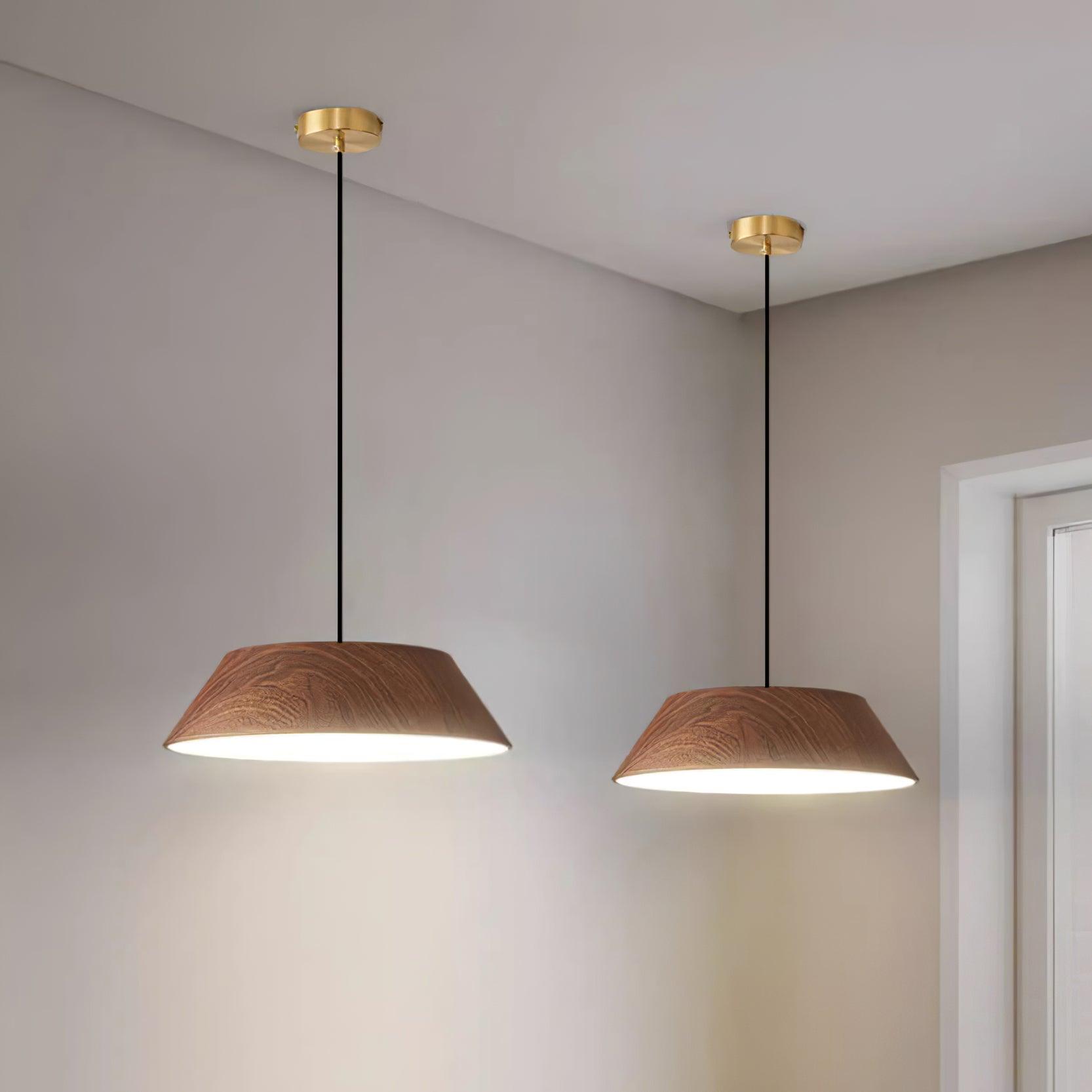 Trallon Houten Japandi Hanglamp