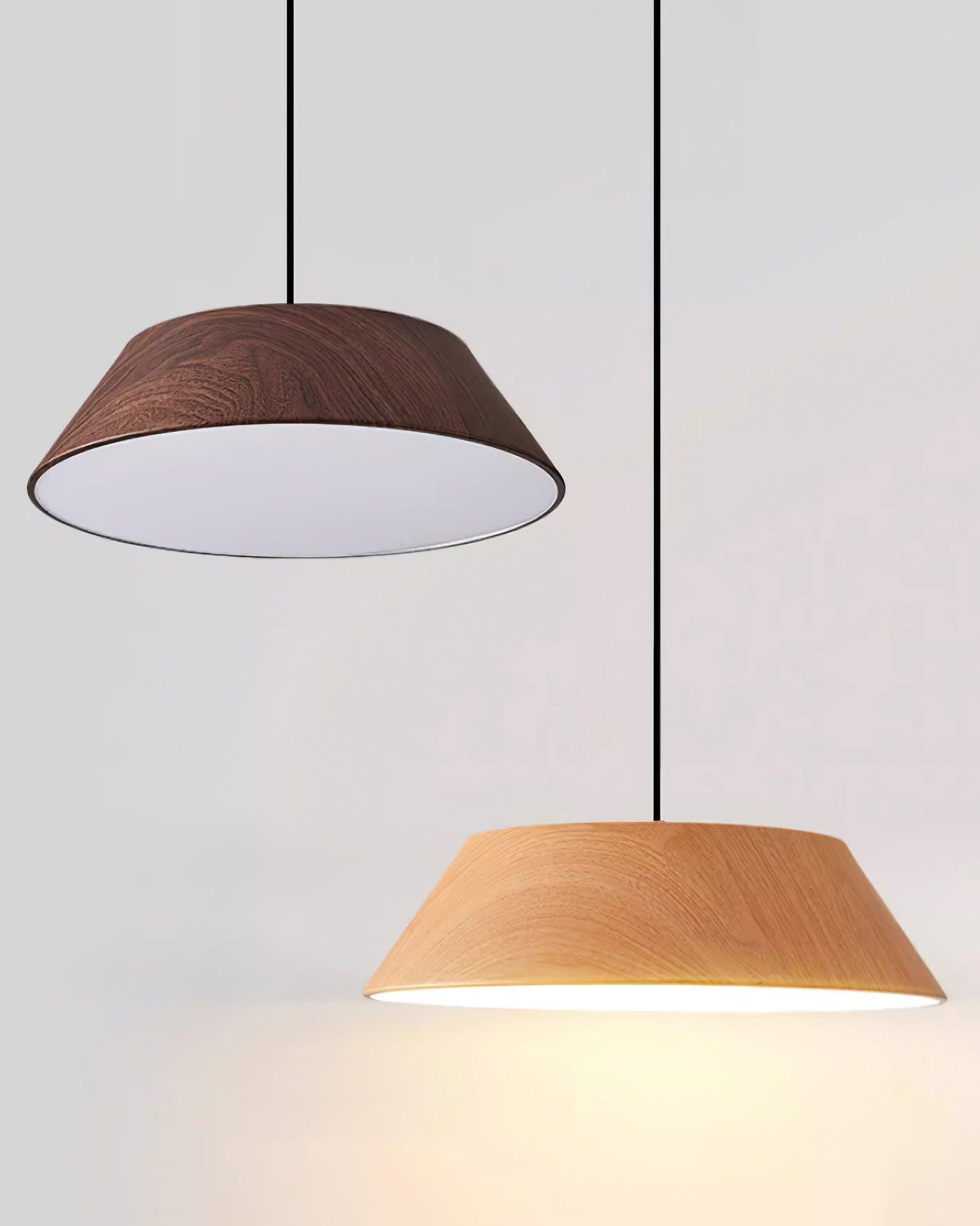 Trallon Houten Japandi Hanglamp