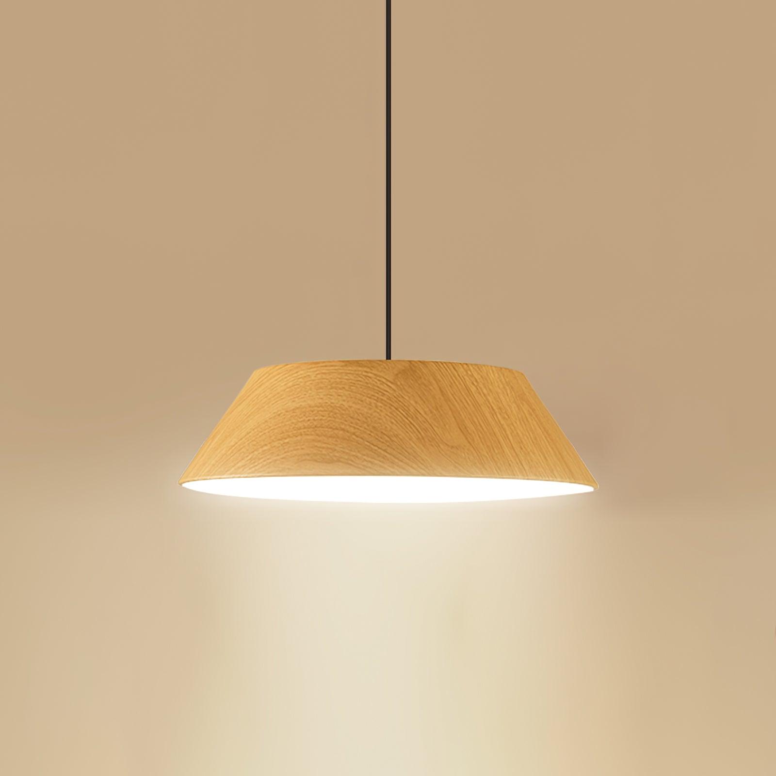 Trallon Houten Japandi Hanglamp