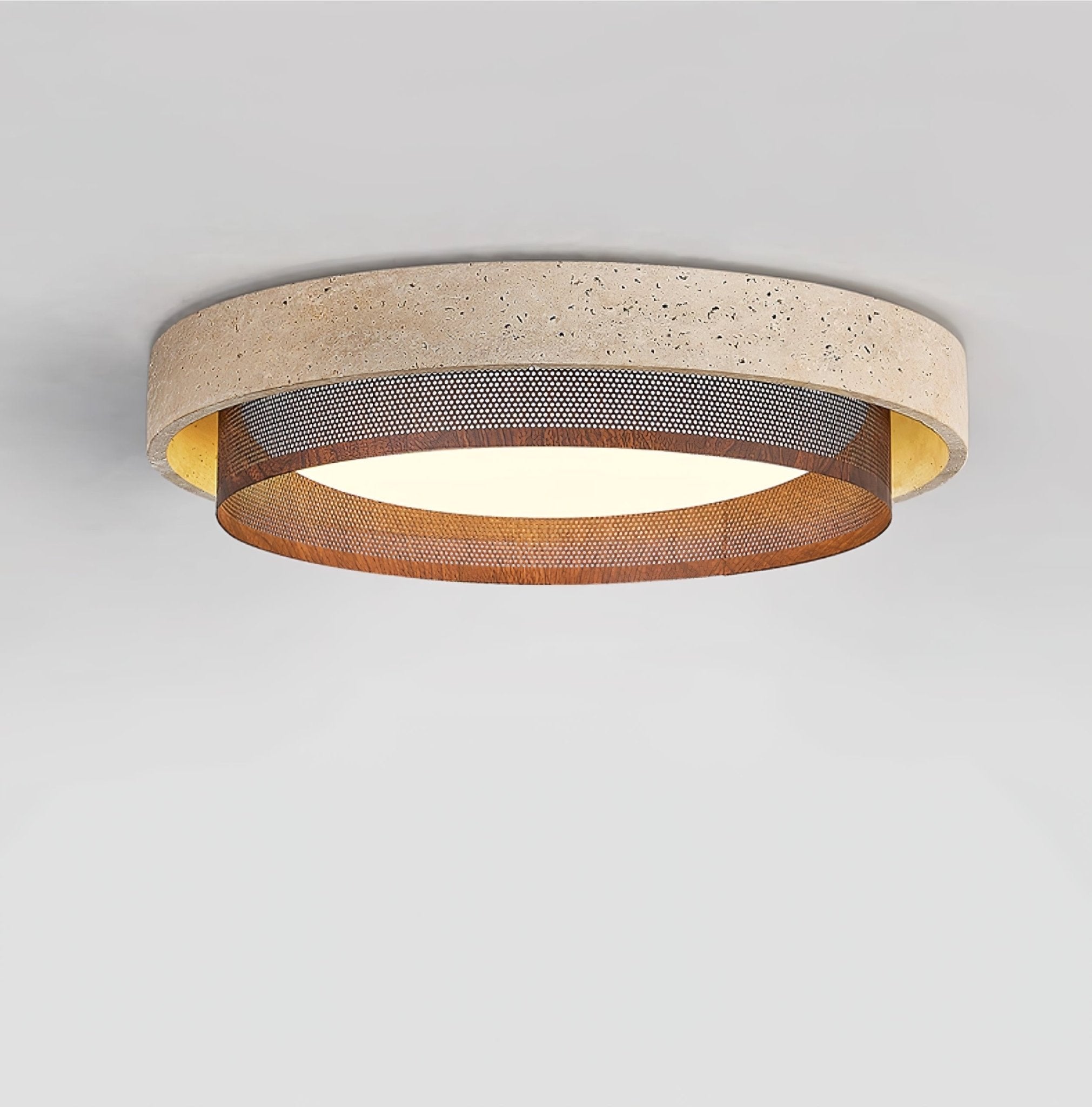 Foagane Natuursteen Plafondlamp