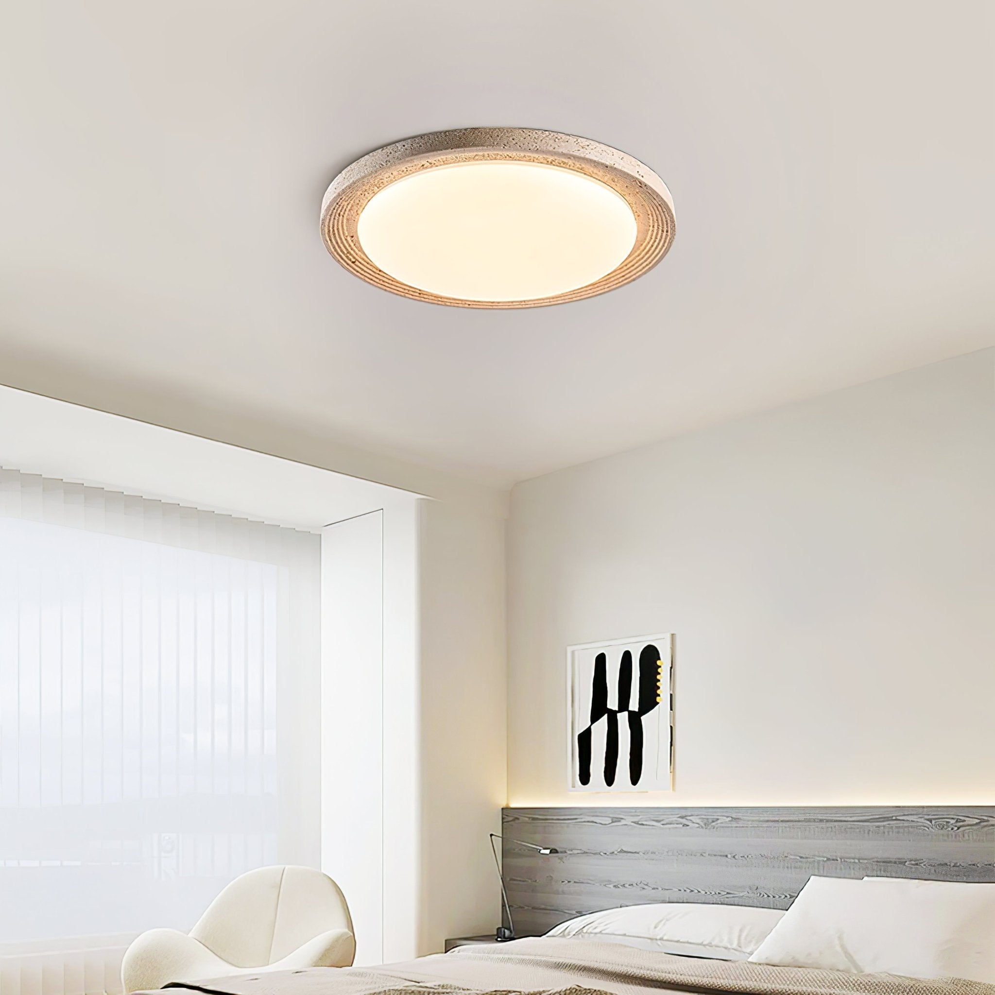 Telmalun Natuursteen Plafondlamp