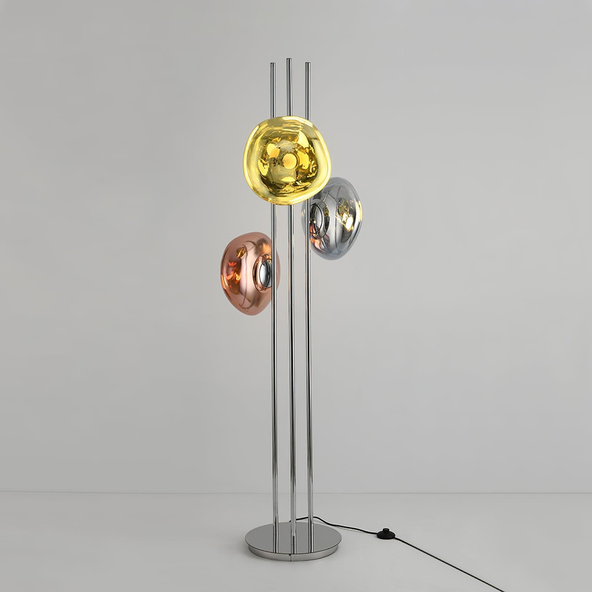 Triple Syrlion Orb Vloerlamp