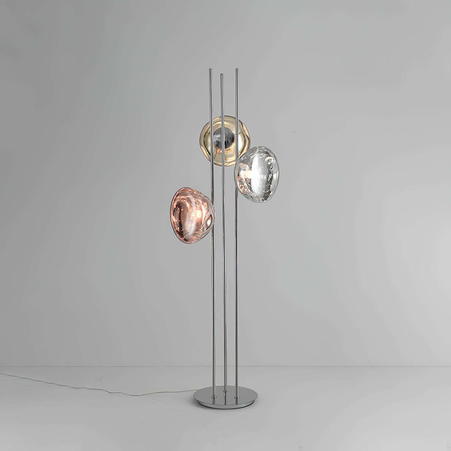 Triple Syrlion Orb Vloerlamp