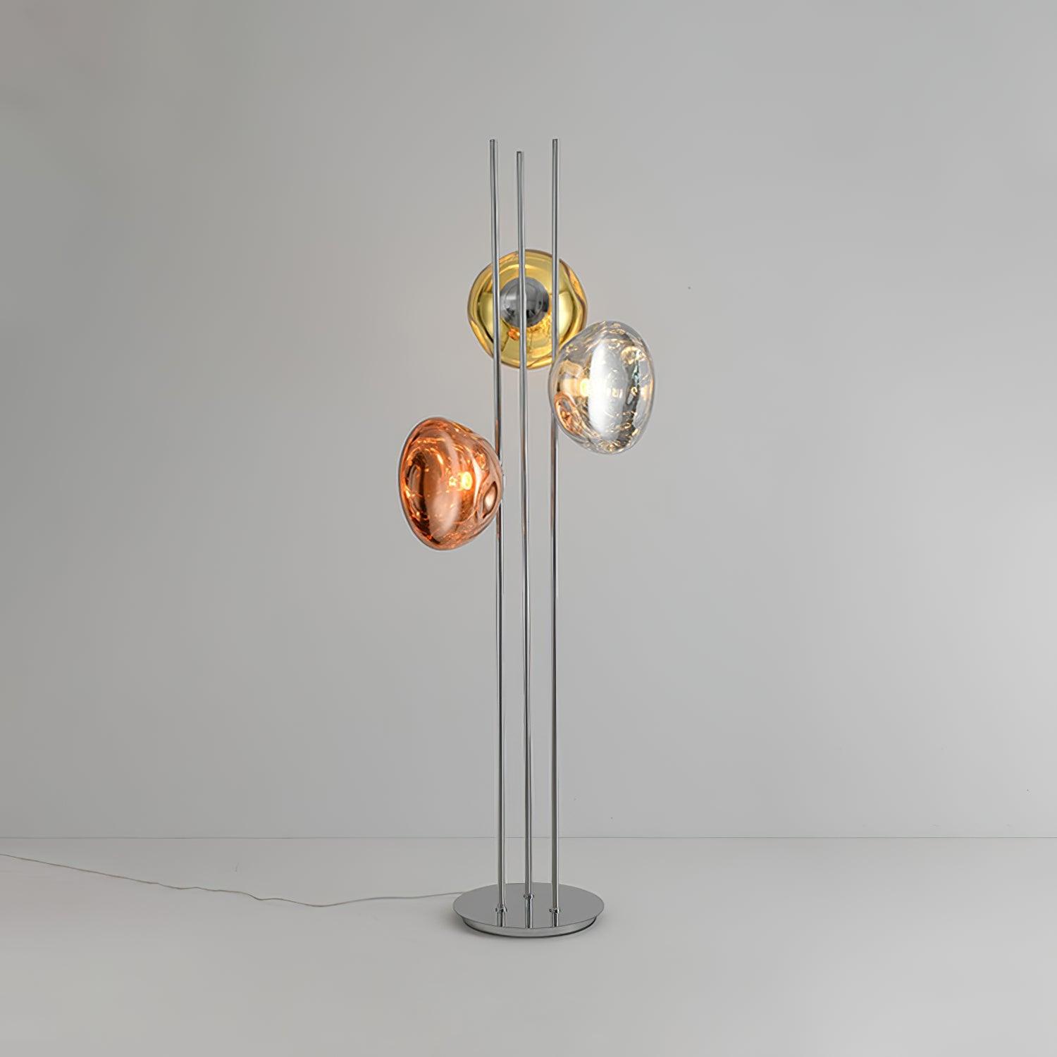 Triple Syrlion Orb Vloerlamp