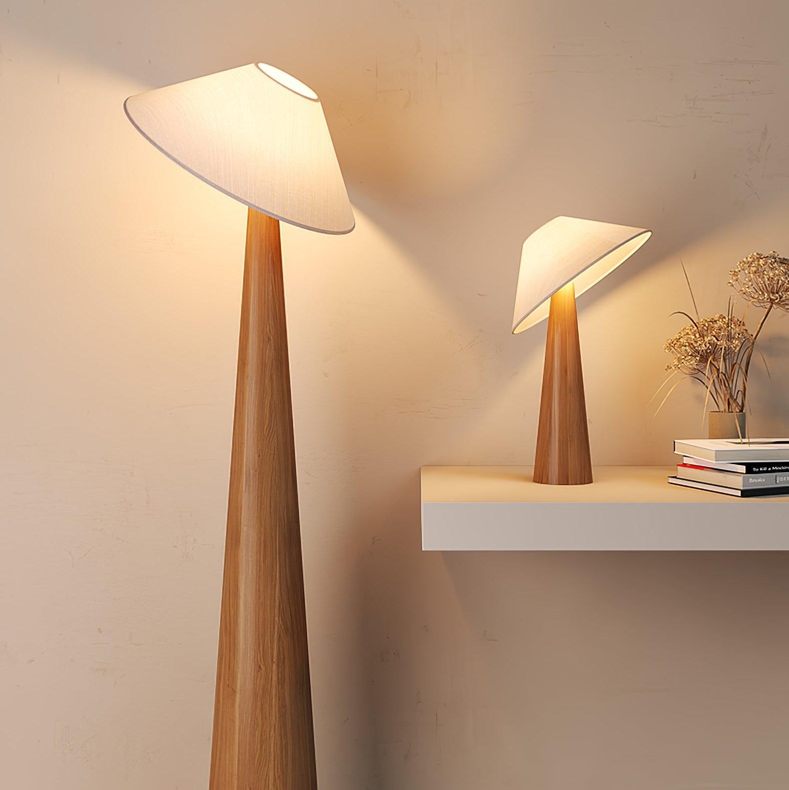 Hatilt Houten Tafellamp
