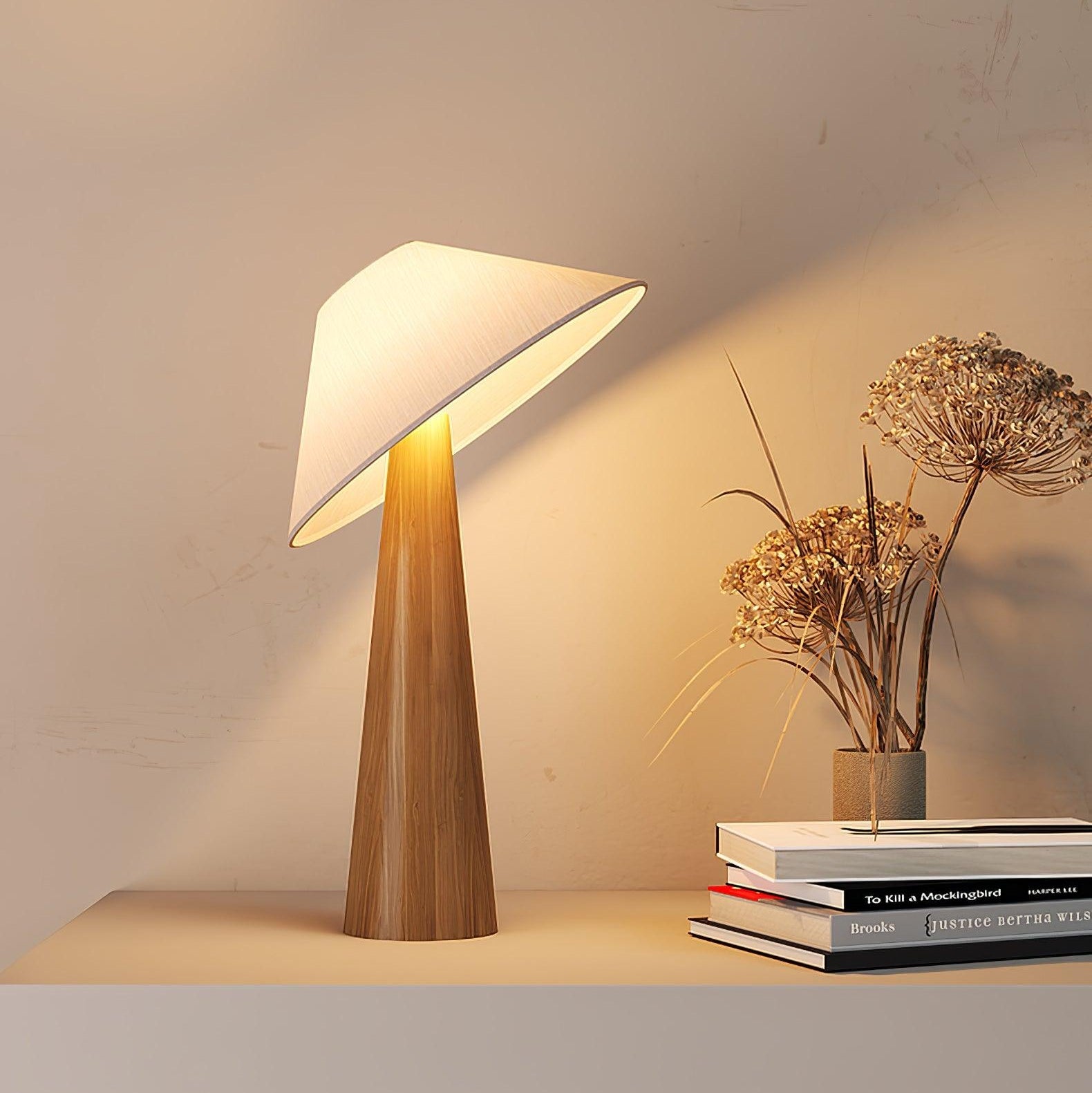 Hatilt Houten Tafellamp