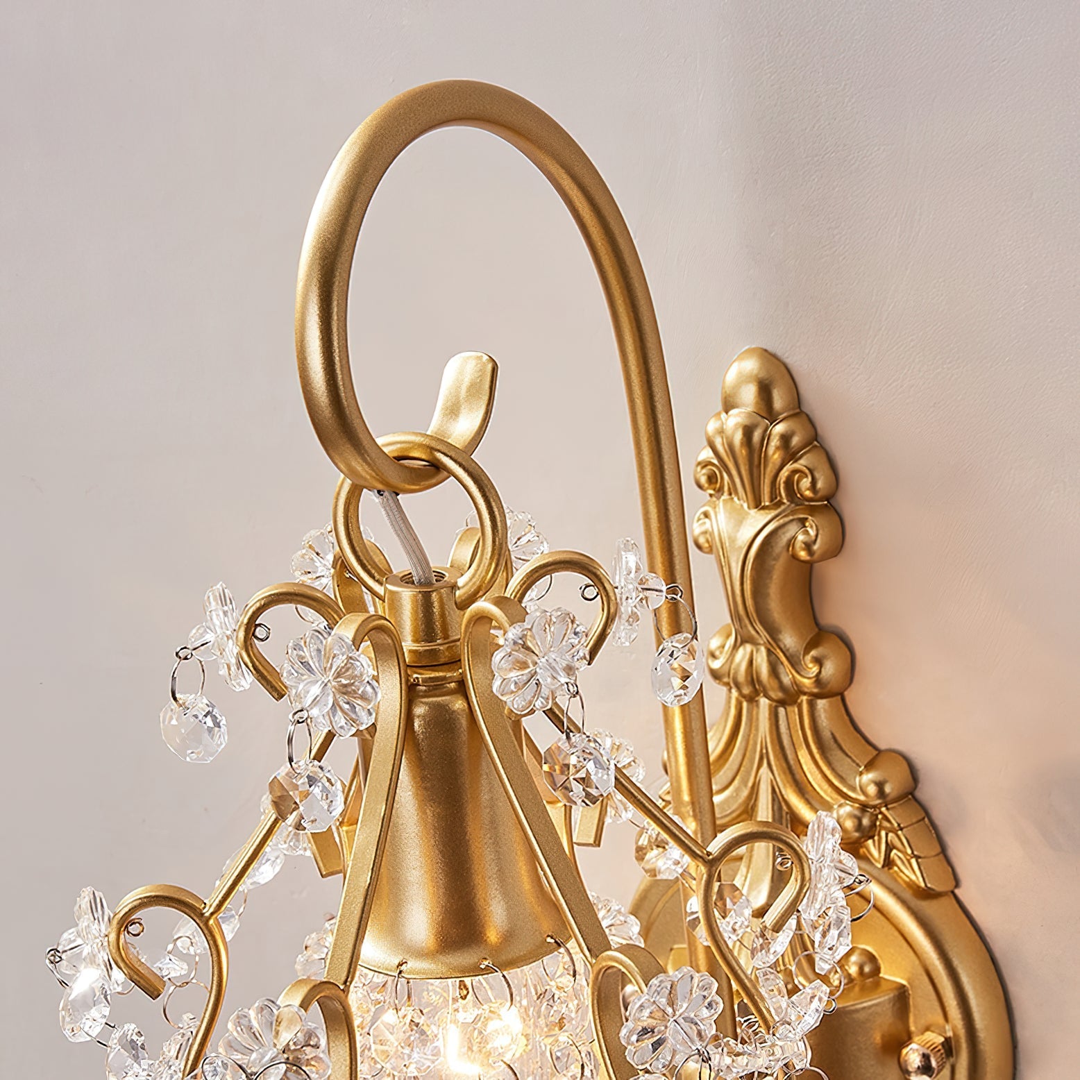 Tevo Kristallen Wandlamp