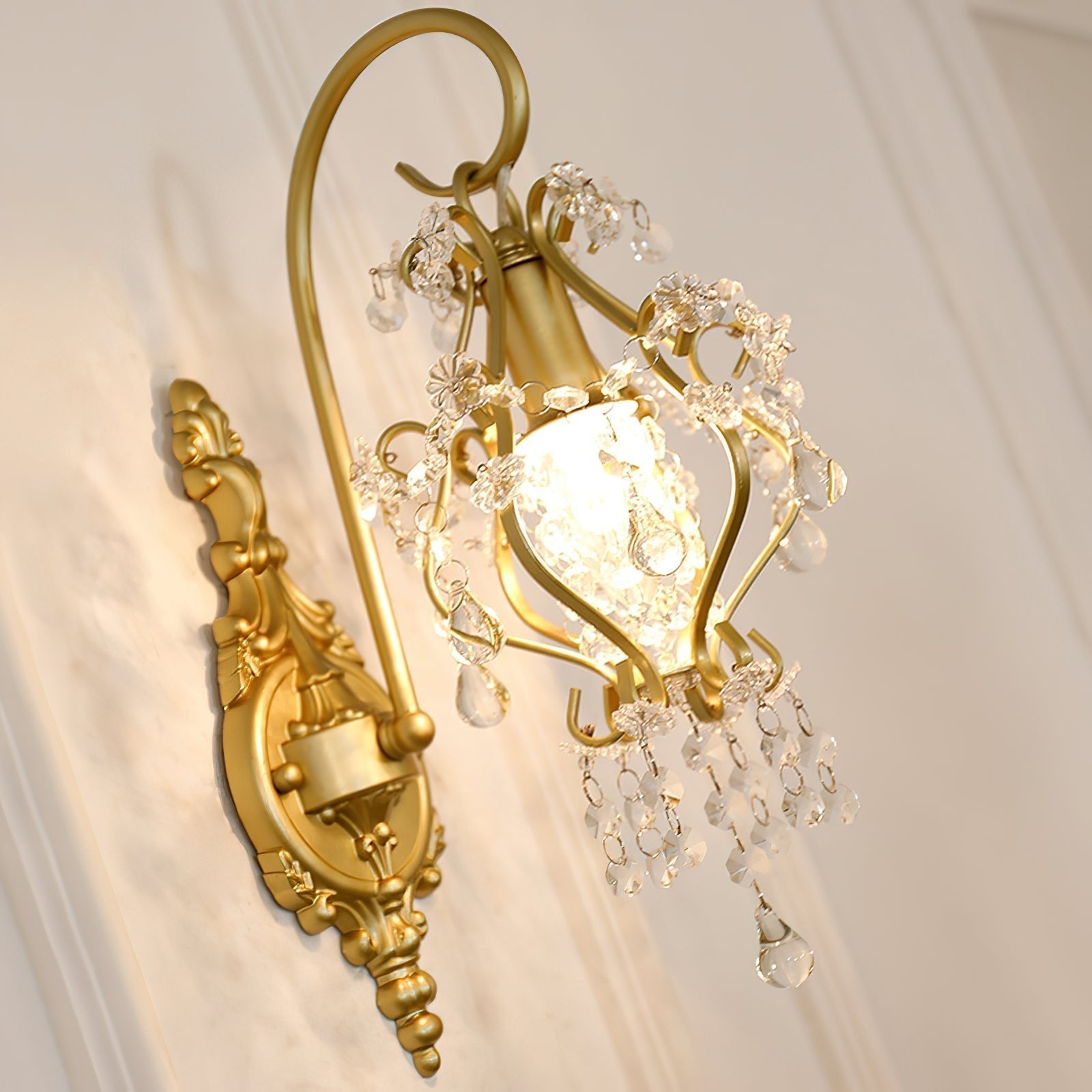 Tevo Kristallen Wandlamp