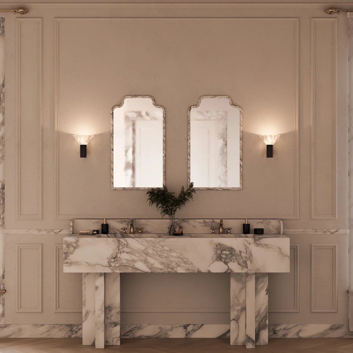 Atello Albasten Wandlamp