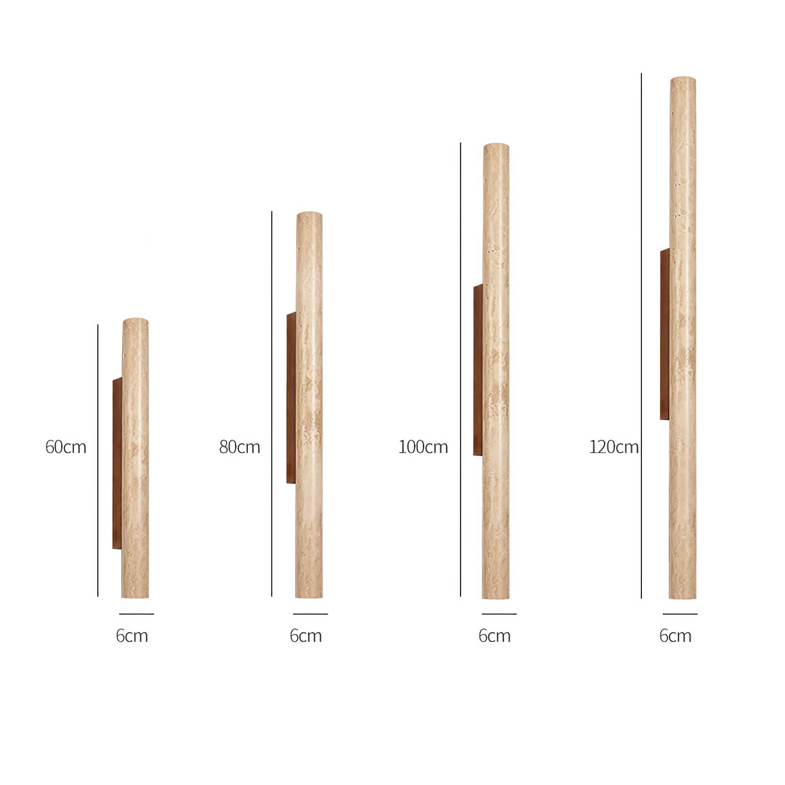 Trim Natuursteen Wandlamp