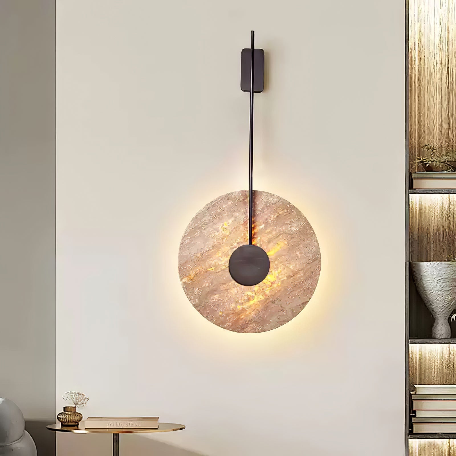 Mofis Travertijnen Wandlamp