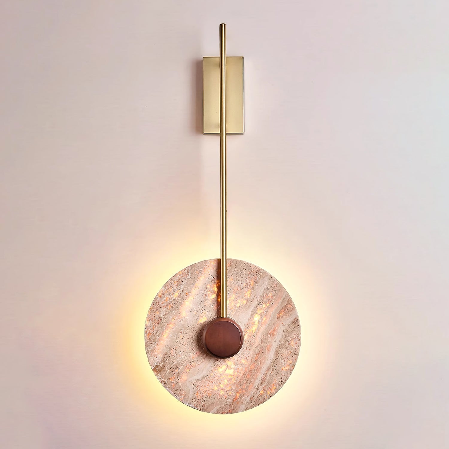 Mofis Travertijnen Wandlamp