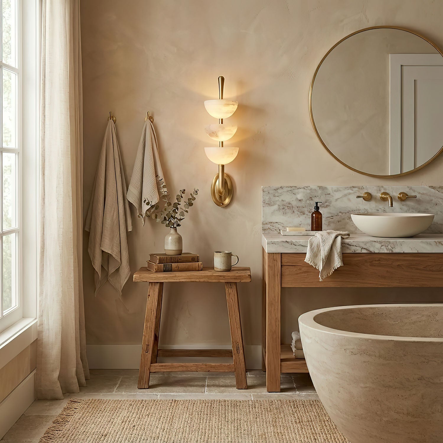 Acerdy Albasten Wandlamp