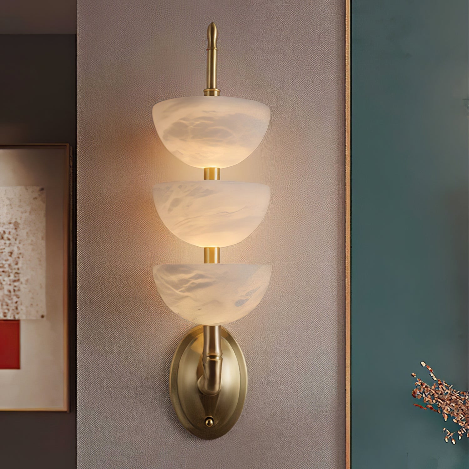 Acerdy Albasten Wandlamp