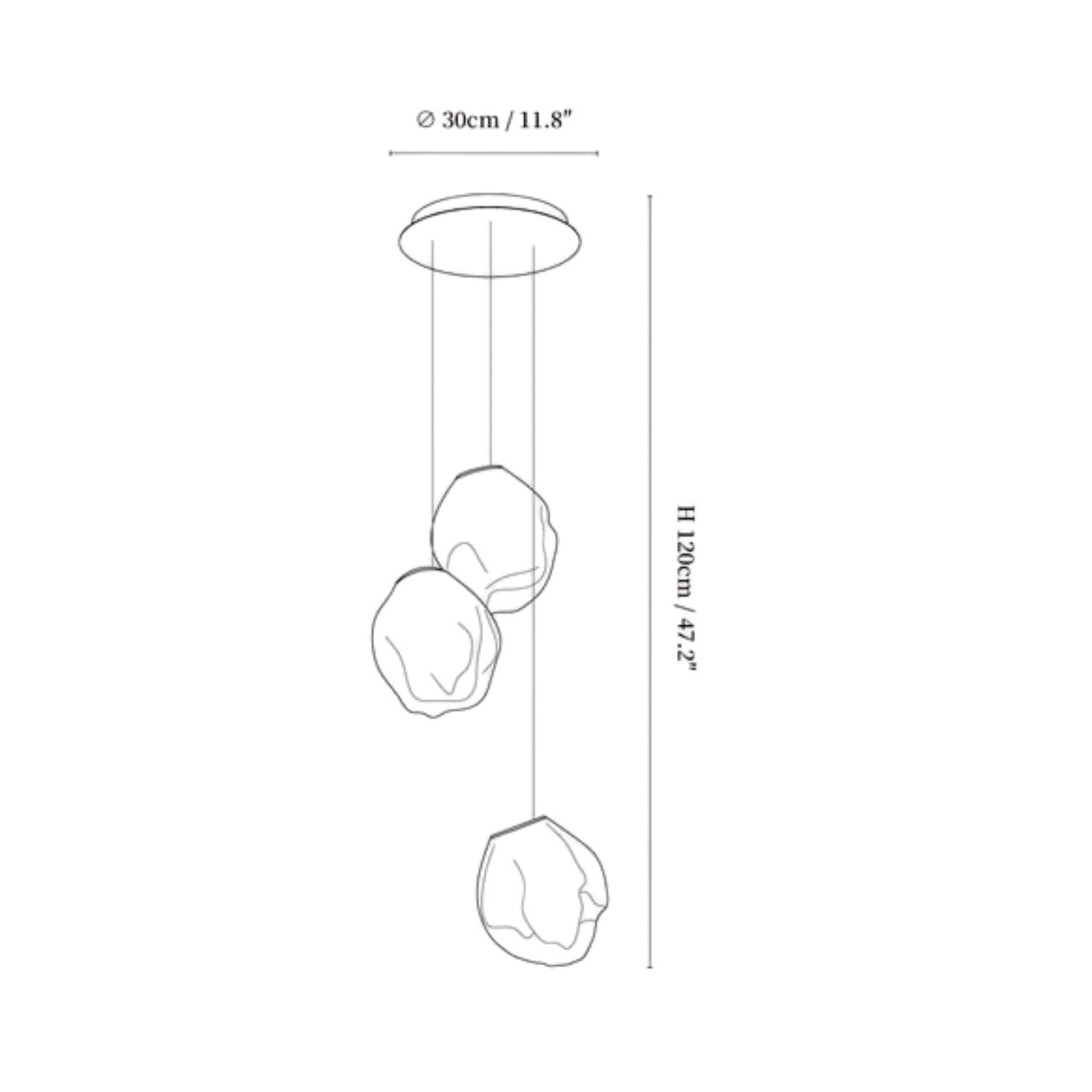 Stone Melt Hanglamp