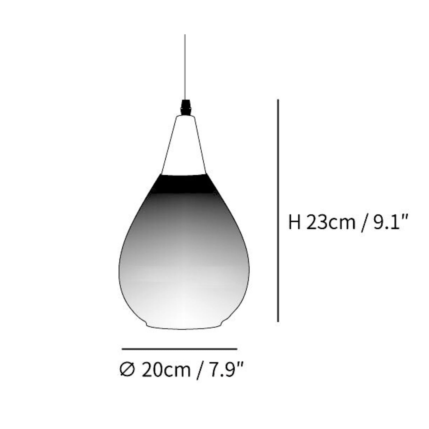 Bensy Drop Hanglamp