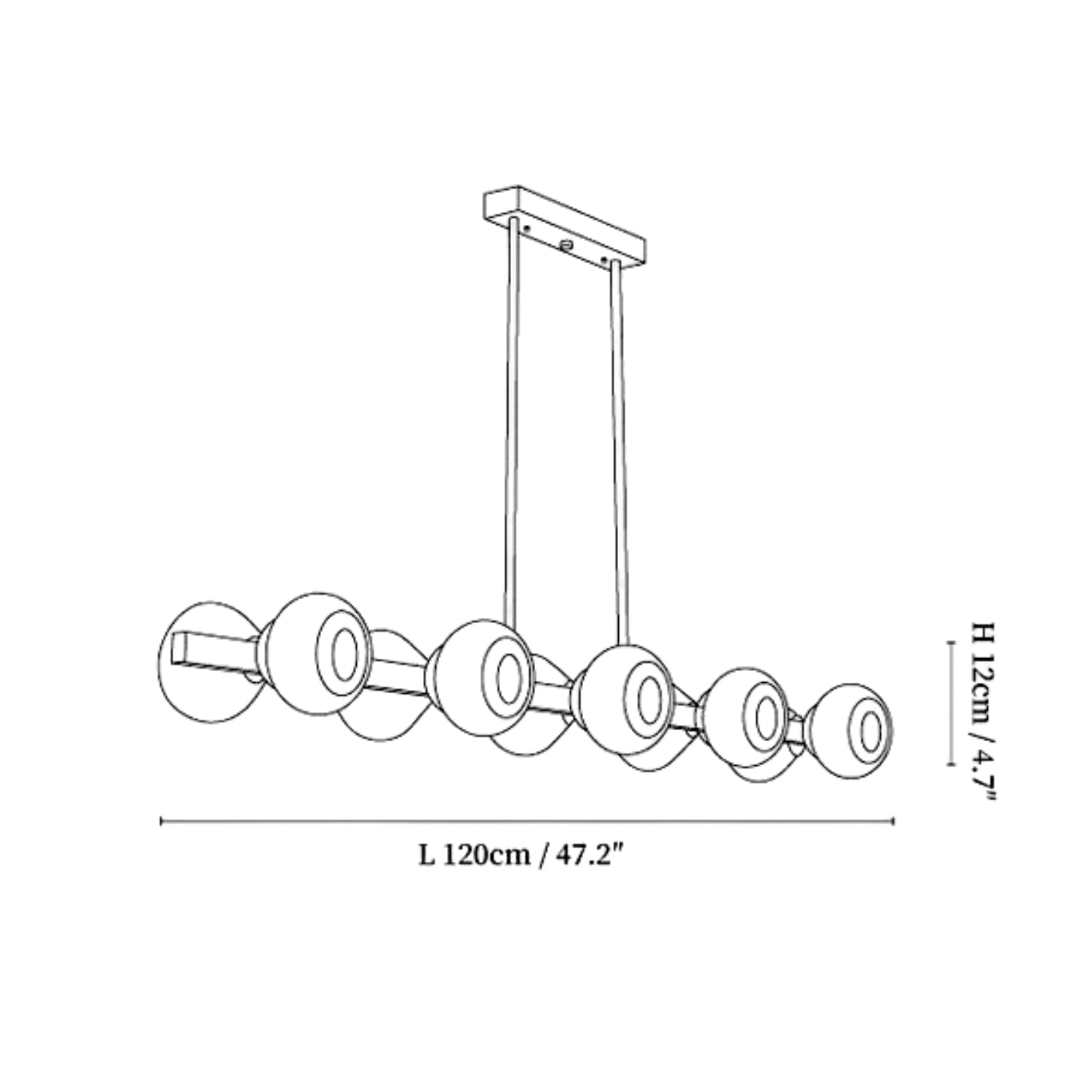 Nobelau Plafondlamp