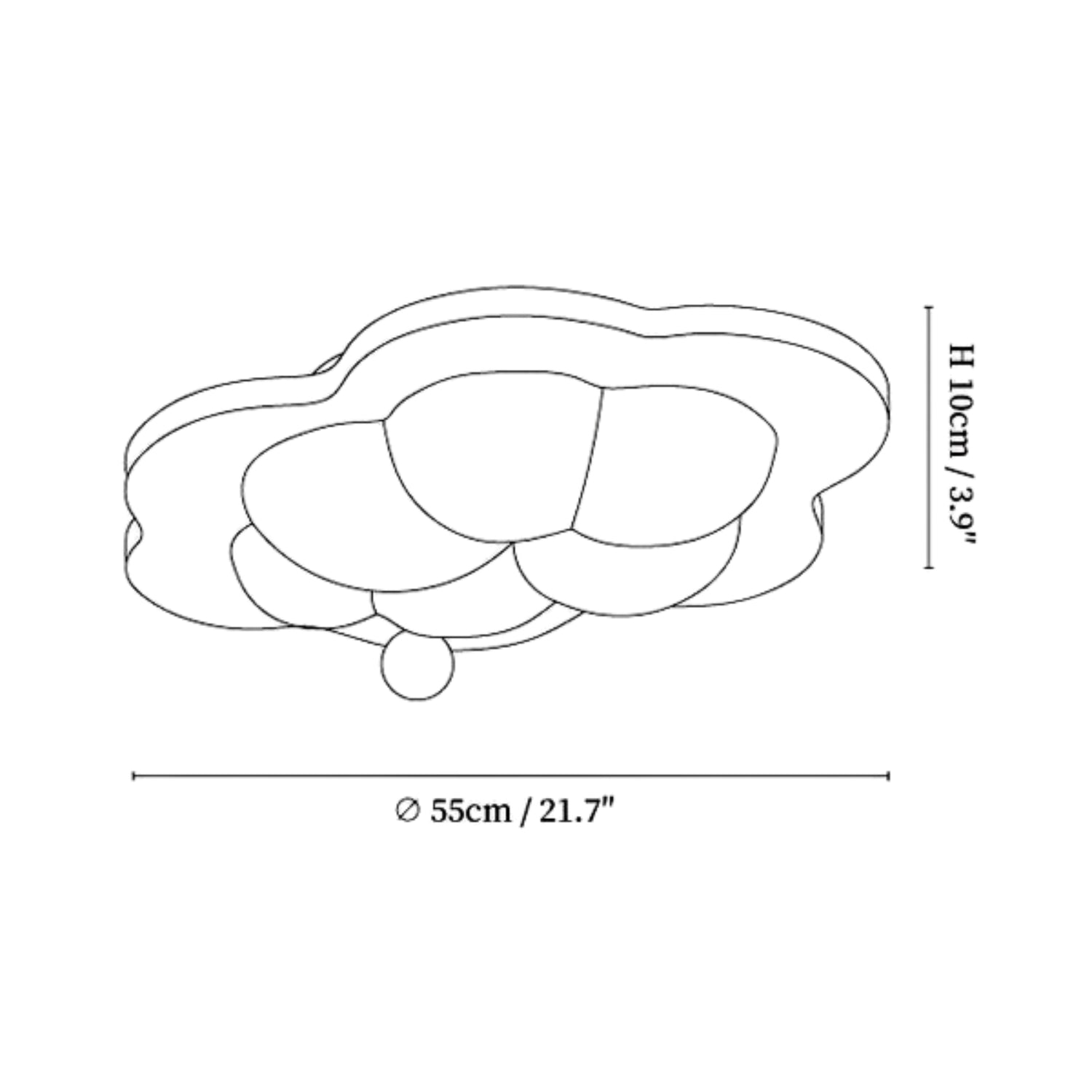 Colfezza Plafondlamp