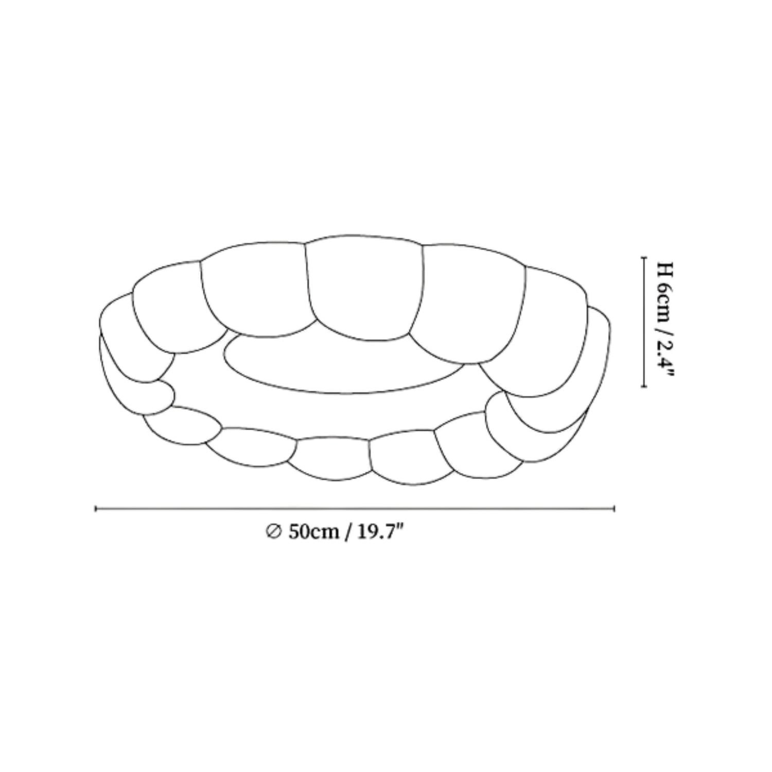Foxella Plafondlamp