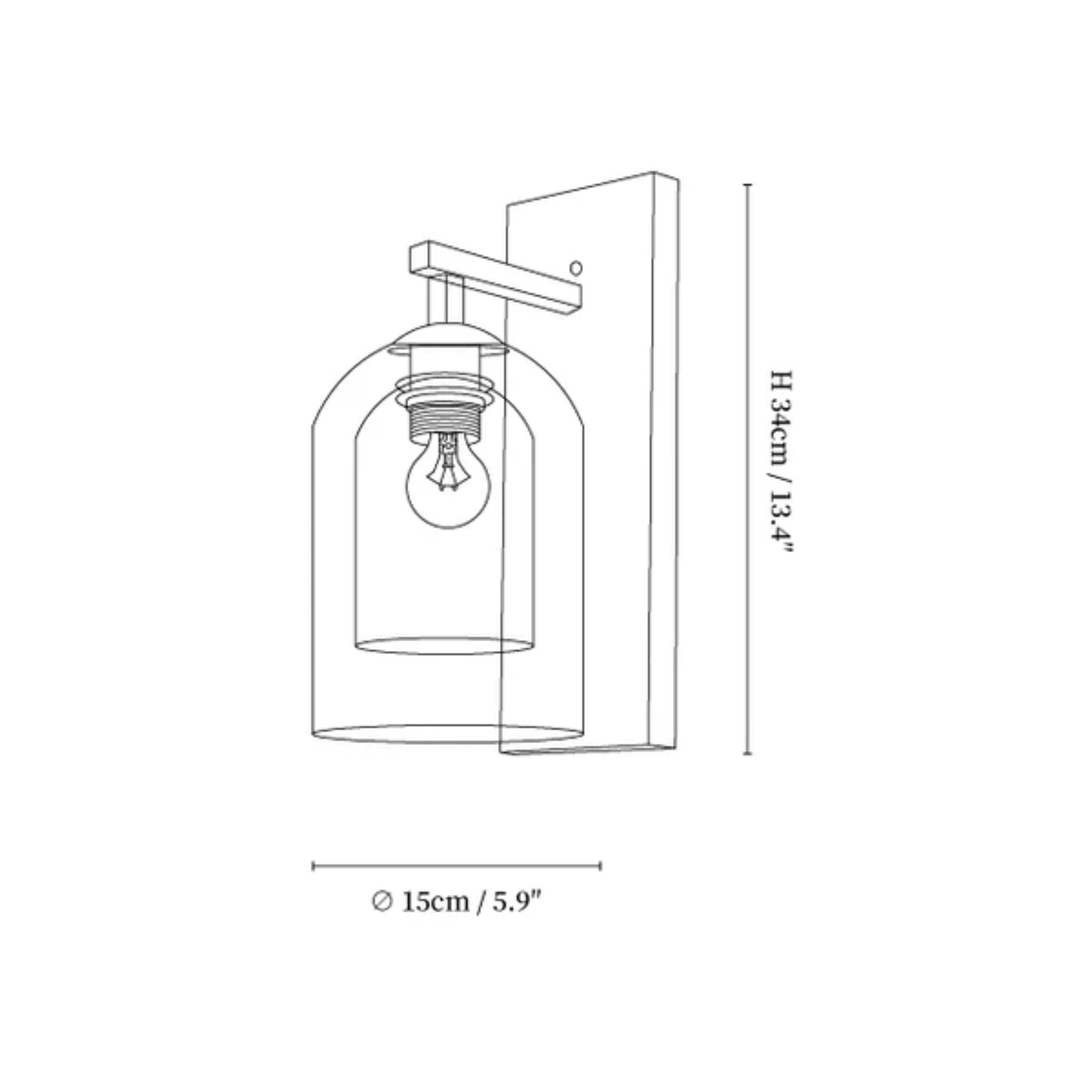 Qlarez Wandlamp
