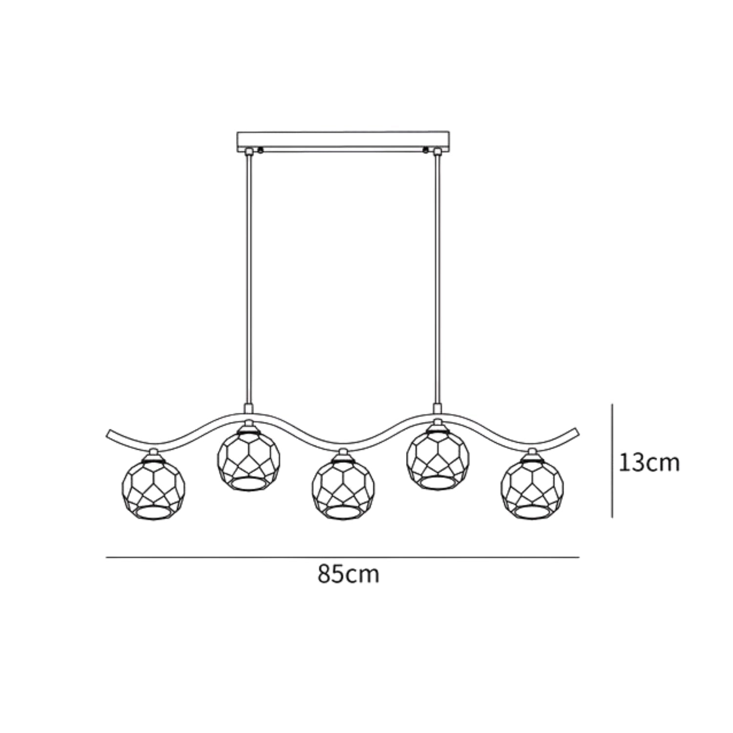 Aueres Triple Hanglamp