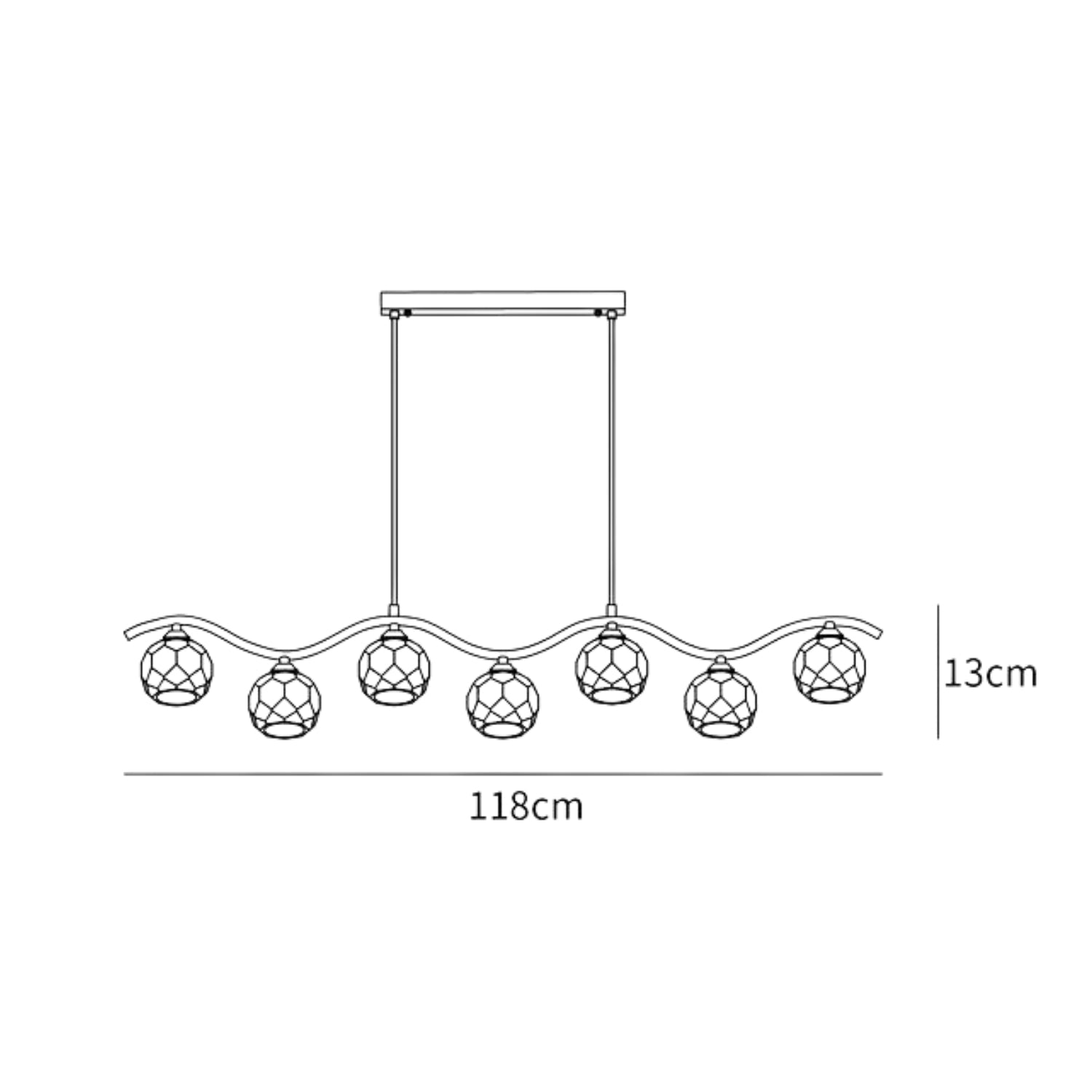 Aueres Triple Hanglamp
