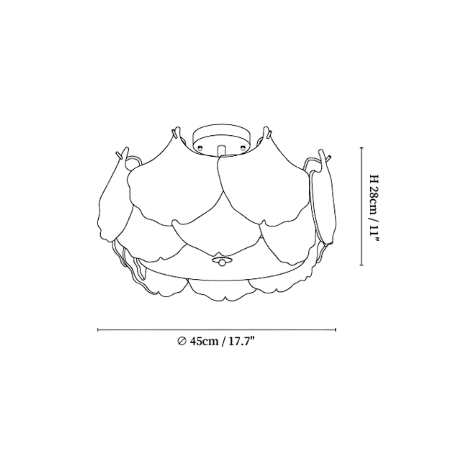 Lomenza Plafondlamp