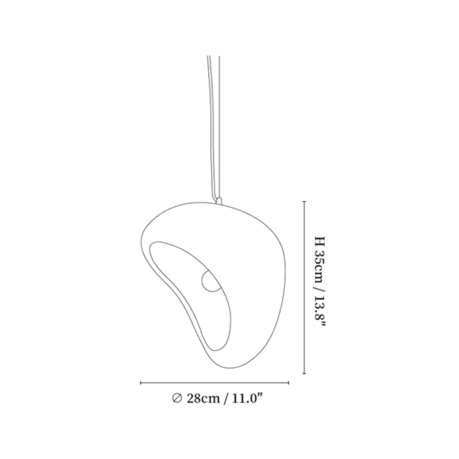 Calemiso Hanglamp